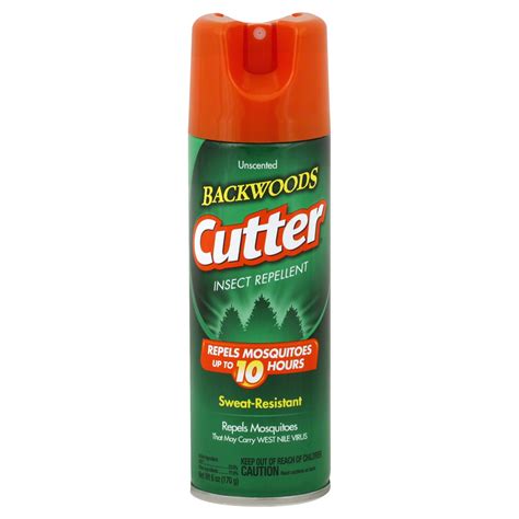 Cutter Backwoods Insect Repellent Water Resistant Sport Formula