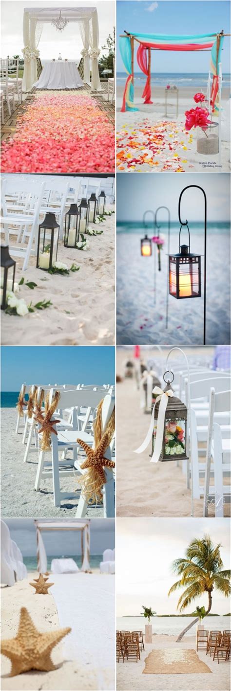 50 Beach Wedding Aisle Decoration Ideas Deer Pearl Flowers