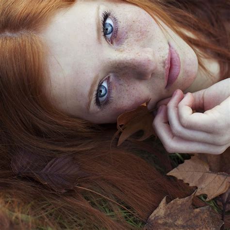 Striking Portraits Of Gorgeously Freckled Redheads By Maja Topcagic Gorgeous Eyes Redheads