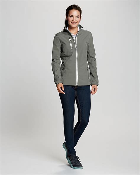 Clique Telemark Eco Stretch Softshell Full Zip Womens Jacket Cutter