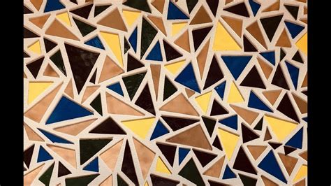 Diy 3d Triangle Shaped Mosaic Tiles Wall Art Decor Madebyfate 272