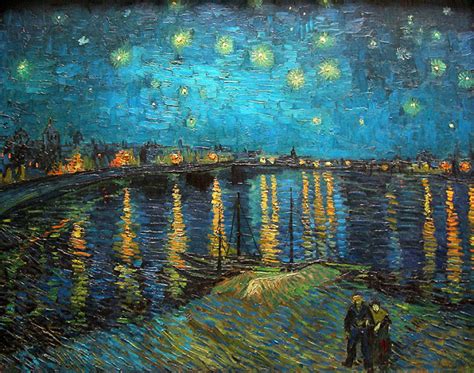 Lady Labsinthe — Vincent Van Gogh Starry Night Over The Rhone