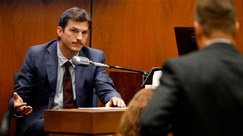 Ashton Kutcher Appears In Hollywood Ripper Trial Bbc News