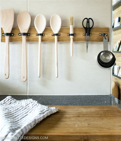 9 Diy Kitchen Utensil Racks And Holders Shelterness