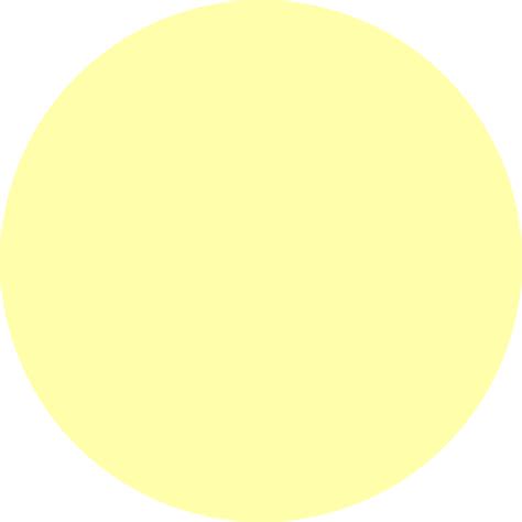 Light Yellow Circle Clip Art At Vector Clip Art Online