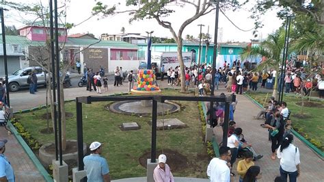 Inauguran Remodelación De Parque Rubén Darío De Diriamba