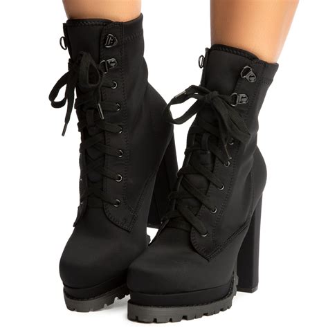 Liliana Montclair 31 Lace Up Bootie Monclair 31 Blk Shiekh