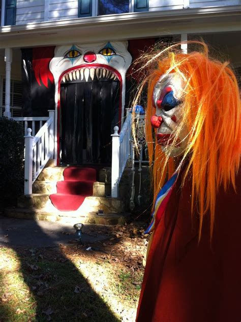 Deadly House Halloween Decorations Halloween Clown Halloween Circus