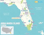 Map of Anna Maria Island, Florida - Live Beaches