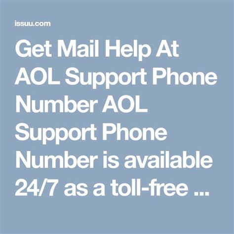 Get Mail Help At Aol Support Phone Number Aol Support Phone Number Is