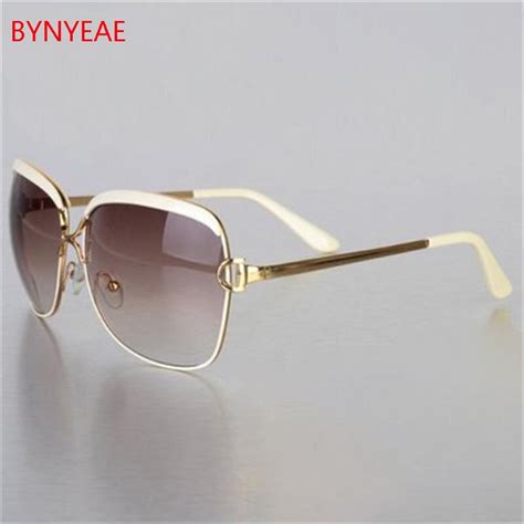 Luxury Designer Sunglasses Women Square Shades Famous White Sun Glasses D Alloy Frame Summer
