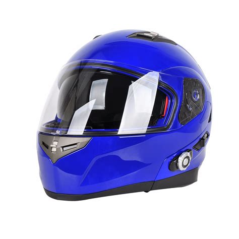 good quality abs blue bluetooth motorcycle helmet for riders china abs helmet and motorcycle