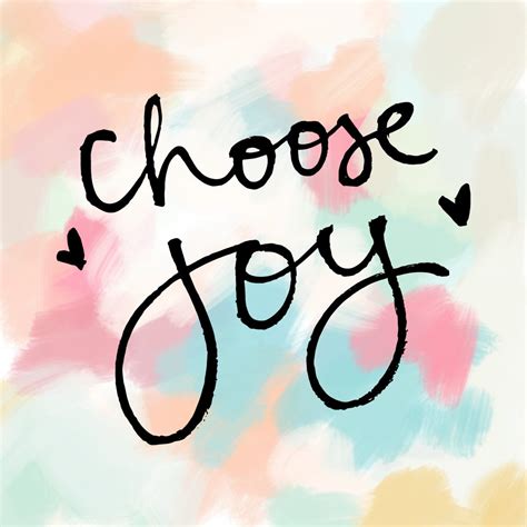 Choose Joy
