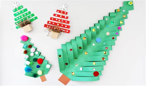 5 Minute Super Cute Christmas Tree Crafts Yummymummyclubca