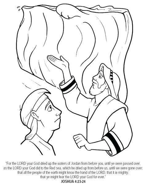 Joshua And The Battle Of Jericho Coloring Page At Getdrawings Free
