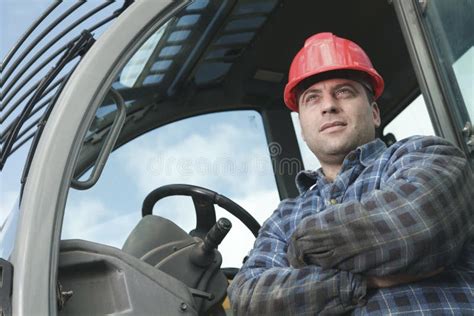 A Construction Men Working Outside Stock Image Image Of Occupation