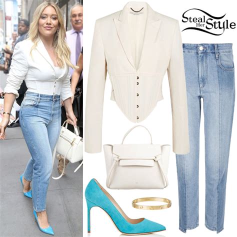 Hilary Duff Clothes And Outfits Steal Her Style