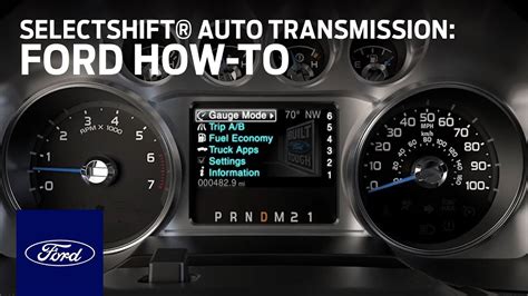 Selectshift® Automatic Transmission Truck Ford How To Ford Youtube