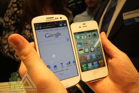 Samsung Galaxy S3 Vs Iphone 4s No Contest Here Folks