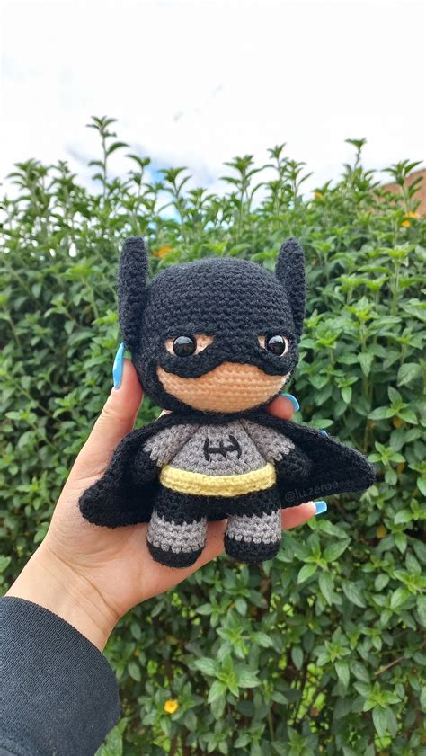 Crochet Batman 🦇 Regalos De Batman Ganchillo Amigurumi Regalos Bonitos