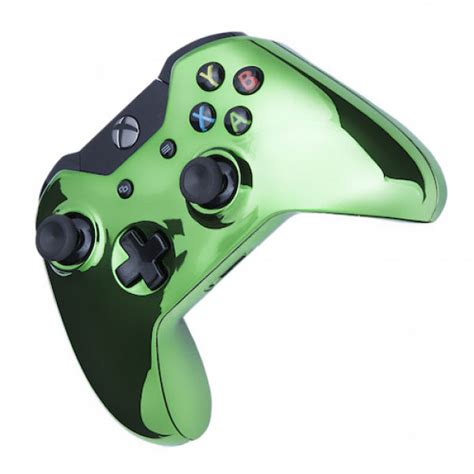 Xbox One Wireless Custom Controller Chrome Green Games