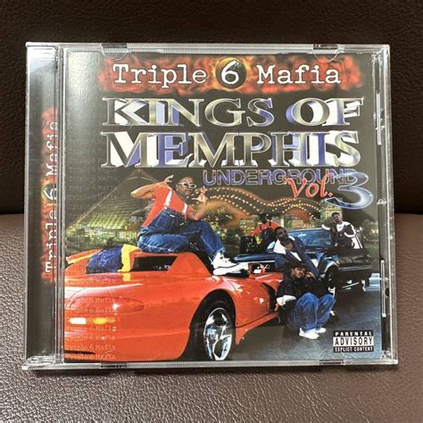 【やや傷や汚れあり】three 6 mafia underground vol 3 kings of memphis triple 6