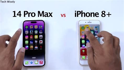 IPhone 14 Pro Max Vs IPhone 8 Plus SPEED TEST YouTube
