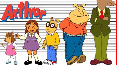 Arthur Size Comparison Cartoon Character Heights Youtube