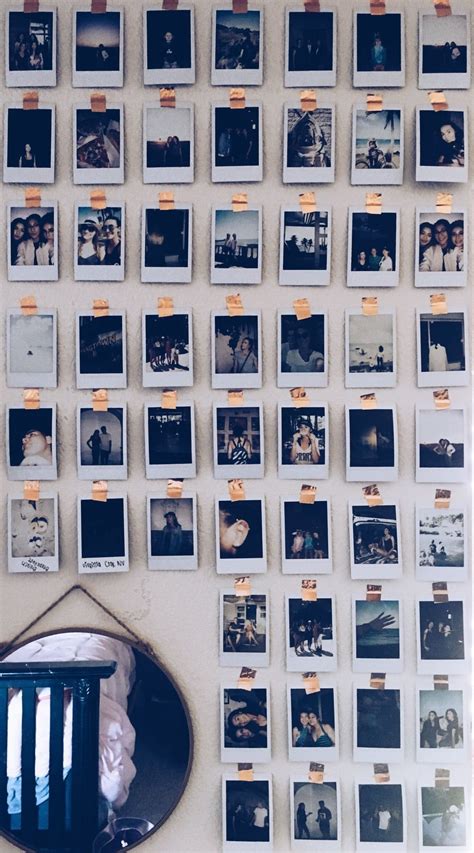 Polaroid Display Polaroid Wall Polaroids Teen Room Decor Cute Room