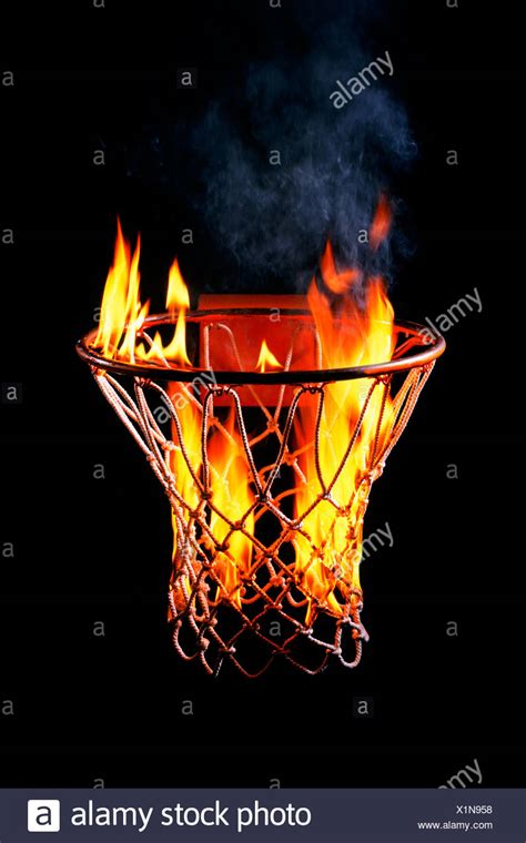 Burning Basketball Stock Photos And Burning Basketball Stock Images Alamy