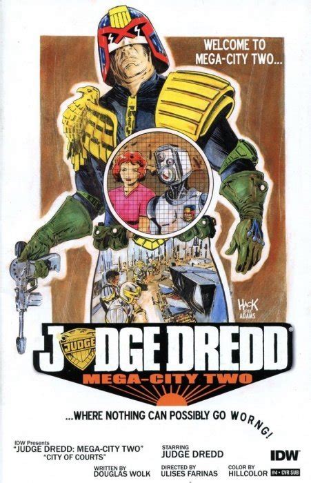 Judge Dredd Mega City Two 1 Idw Publishing