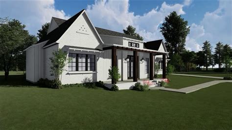 Pbb Architectural Renderings Farmhouse Style Home Rendered Using
