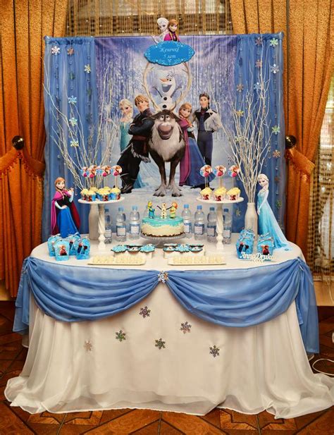 You Must See These 15 Stunning Frozen Dessert Table Ideas Catch My Party