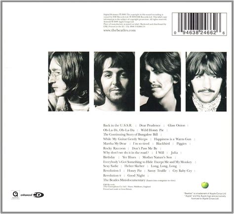 Classic Rock Covers Database The Beatles The White Album 1968