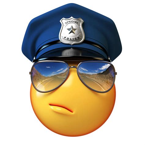Police Officer Funny Emoji Faces Smiley Emoji Images Images And