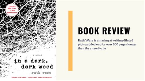 In A Dark Dark Wood By Ruth Ware Book Review The Promethean