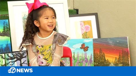 Strokes Of Genius Bay Area Child Prodigy Raises Thousands For