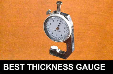 Best Leather Thickness Gauges For Leather Working