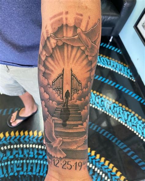101 Best Amazing Stairway To Heaven Tattoo Designs You Need To See
