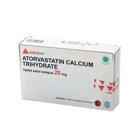 Jual Atorvastatin Ogb Dexa Medica Mg Box Tablet Di Seller Apotek