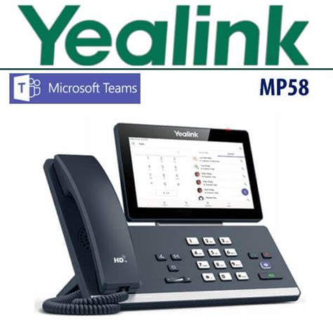 Yealink Mp58 Teams Edition Ip Phoneyealink Mp58 Dubai