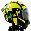Valentino Rossi 2018 campaign AGV helmet Agv Helmets, Racing Helmets ...