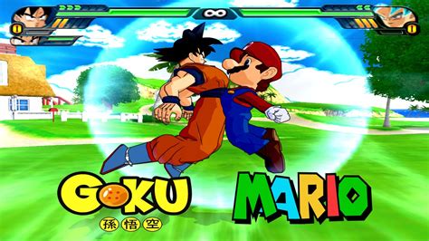 Goku And Mario Fusion Super Mariku Dbz Tenkaichi 3 Mod Youtube