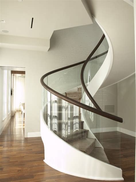 Glass Curved Railing Swami Glass And Aluminium