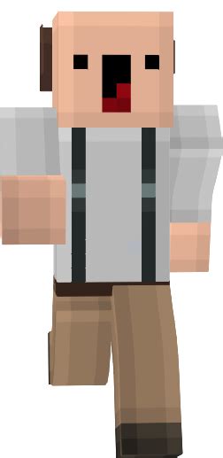 Derpy Blocky Old Man Derpy Guy Derp P By Beachbum88 Minecraft Skin