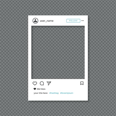 Free Download Instagram Frame Template Png Pngegg