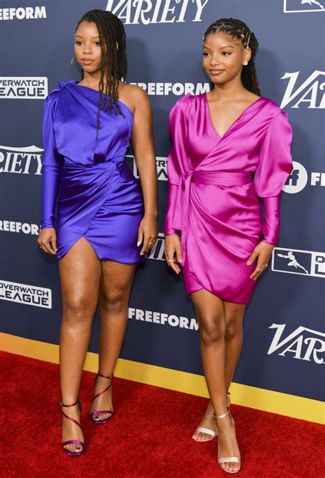 Chloe And Halle Bailey At Varietys Power Of Young Hollywood Chloe