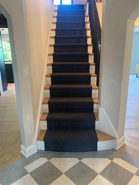 Our Latest Custom Stair Runner Installation Featuring Stanton Carpet