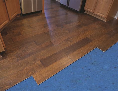 Installing A Laminate Floor Over Quietwalk Acoustic Underlayment In A
