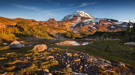 Mount Rainier 4k Ultra Hd Wallpaper Background Image 3840x2160